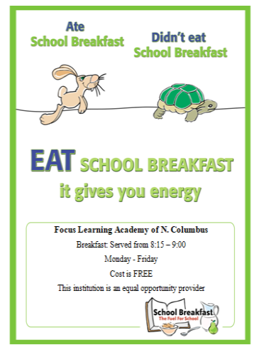 School Breakfast Flyer